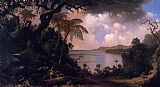 Martin Johnson Heade View from Fern-Tree Walk Jamaica painting